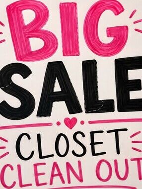 Poshmark Closet Cleanout SALE